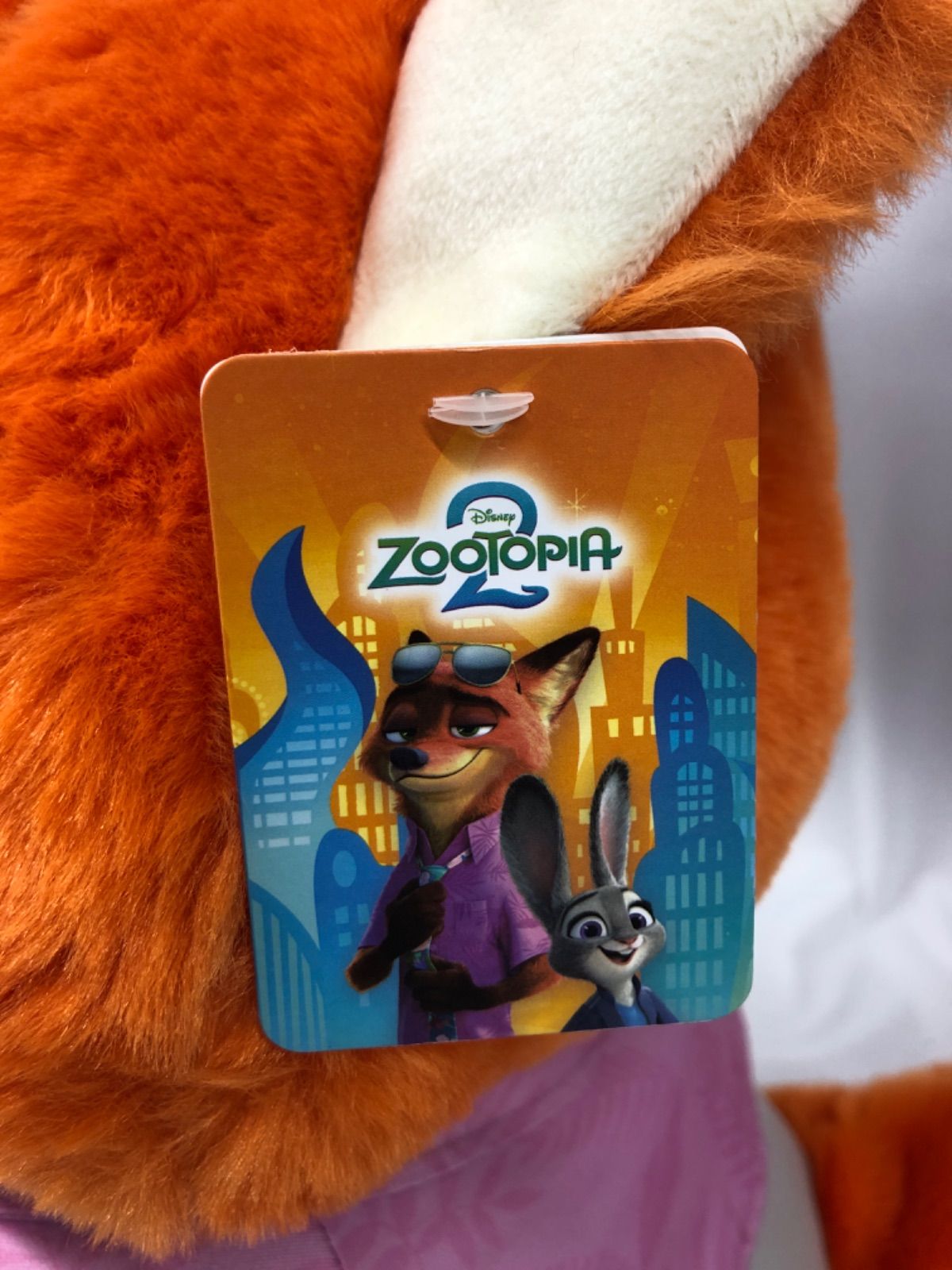 ズートピア　ニック disney ディズニー　ブランケット入りぬいぐるみ50cm ズートピア2 ニック ぬいぐるみ ブランケット 大きいサイズ 50cm 陽気