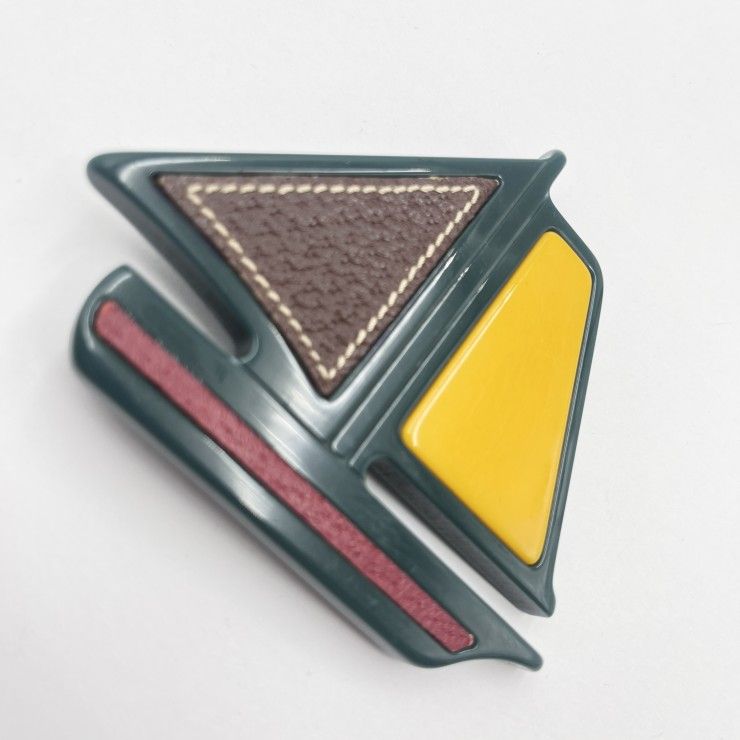 PRADA(プラダ)ヴィンテージ ブローチ セット 飛行機 船 人形 レザー PRADA(プラダ)ヴィンテージ ブローチ セット 飛行機 船 人形 レザー