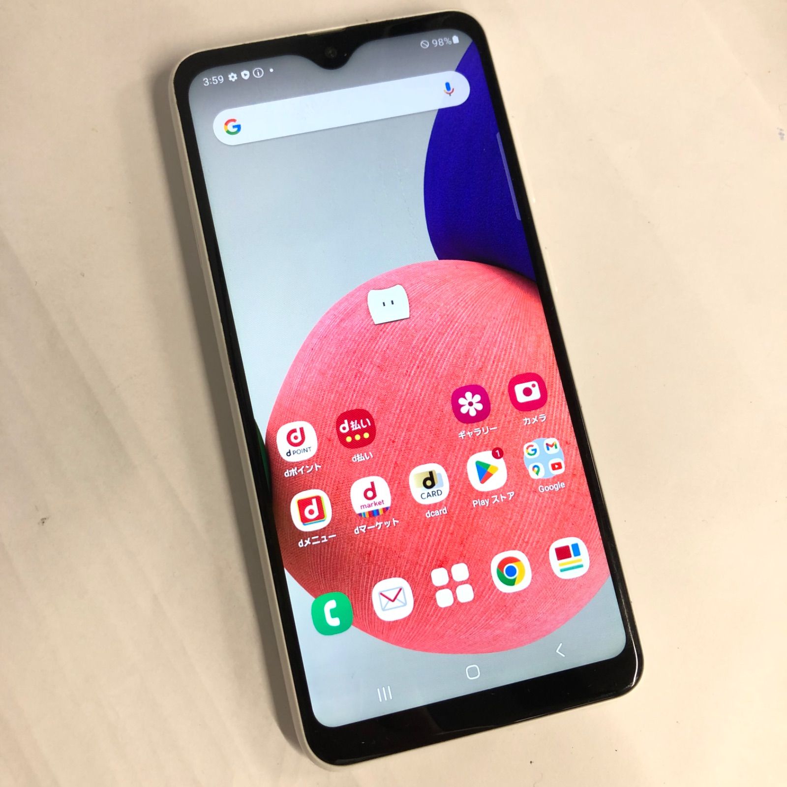 Galaxy A22 5G 64GB ホワイト 訳あり docomo - メルカリ