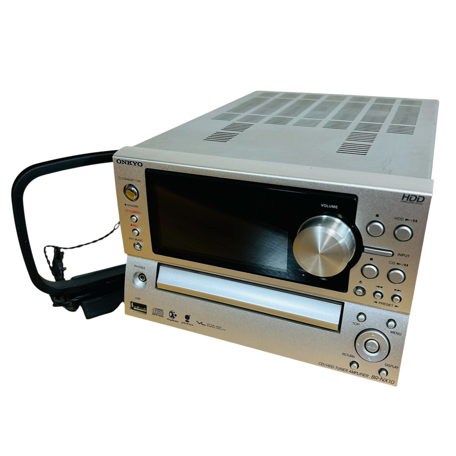 ONKYO CD/HDDチューナーアンプシステム BR-NX10A(S) 【公式通販】