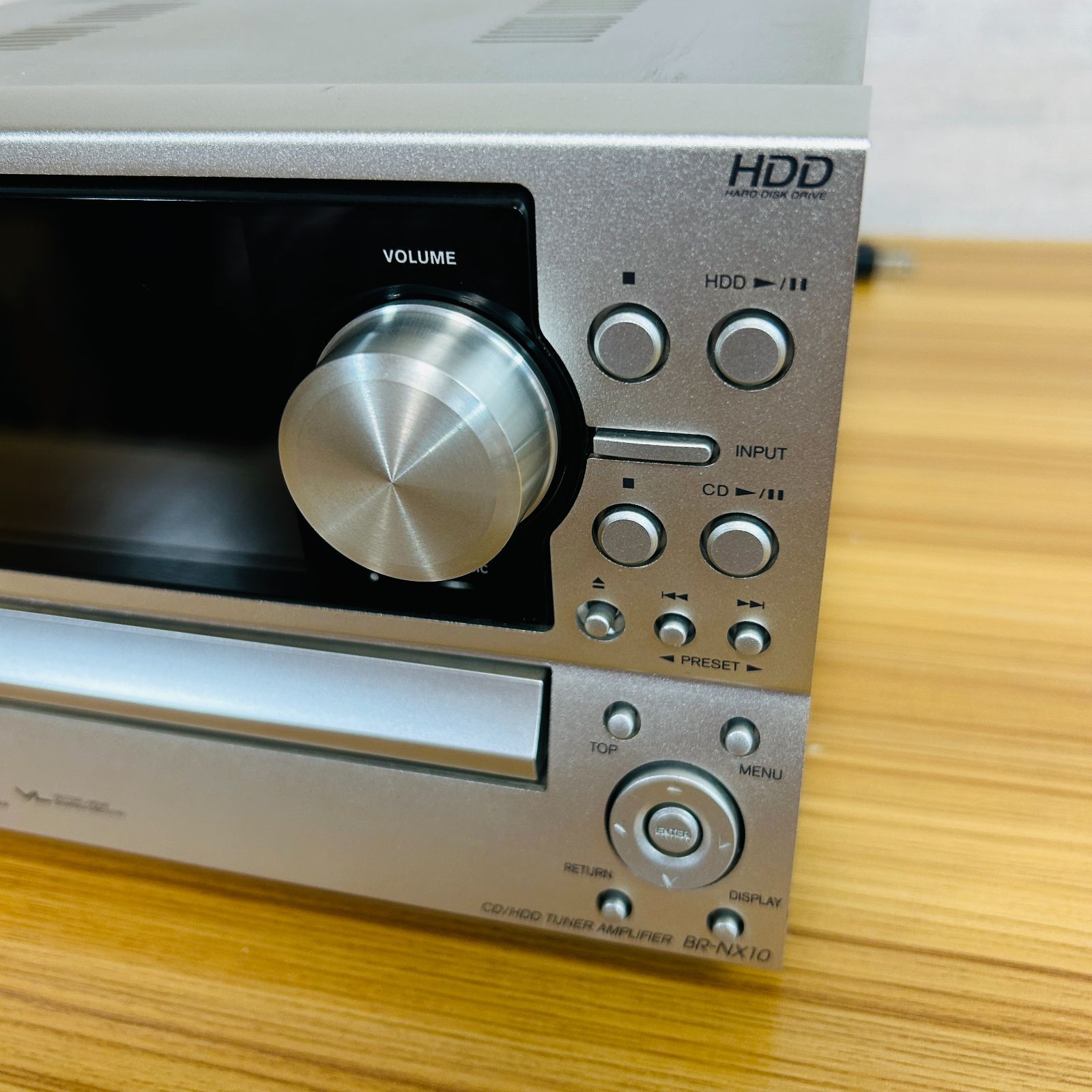 ONKYO オンキョー CD/HDDチューナーアンプシステム BR-NX10(S) - メルカリ