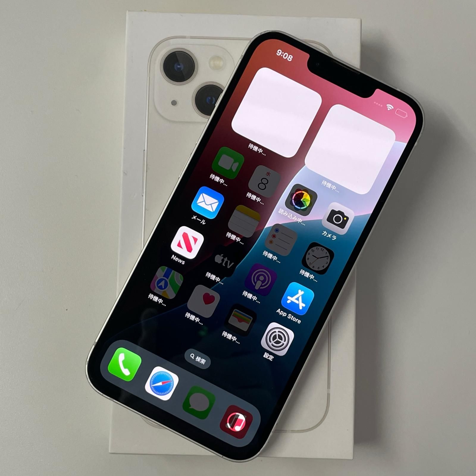 au iPhone 13 128GB スターライト 中古 - メルカリ