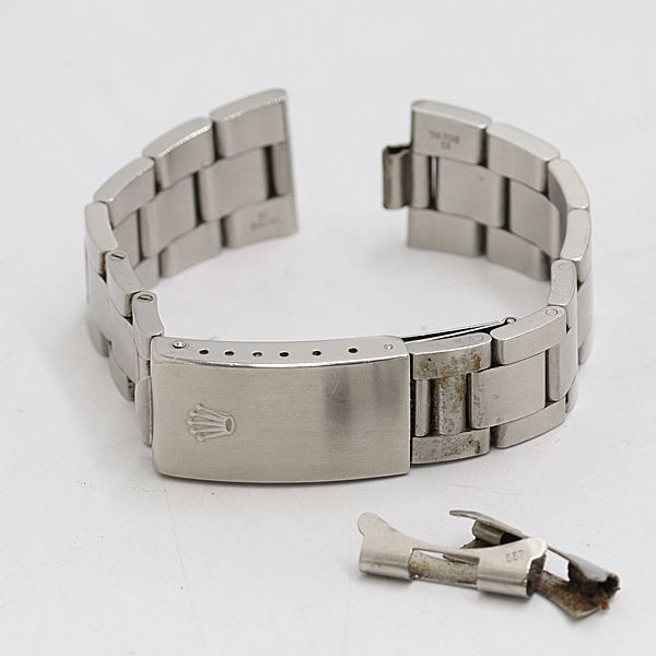 ロレックス 78350 19 純正ベルト ステンレス シルバーカラー 19mm用 