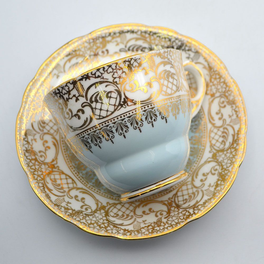 ヴィンテージ 食器 トリオ ティーカップ＆ソーサー Royal Stafford