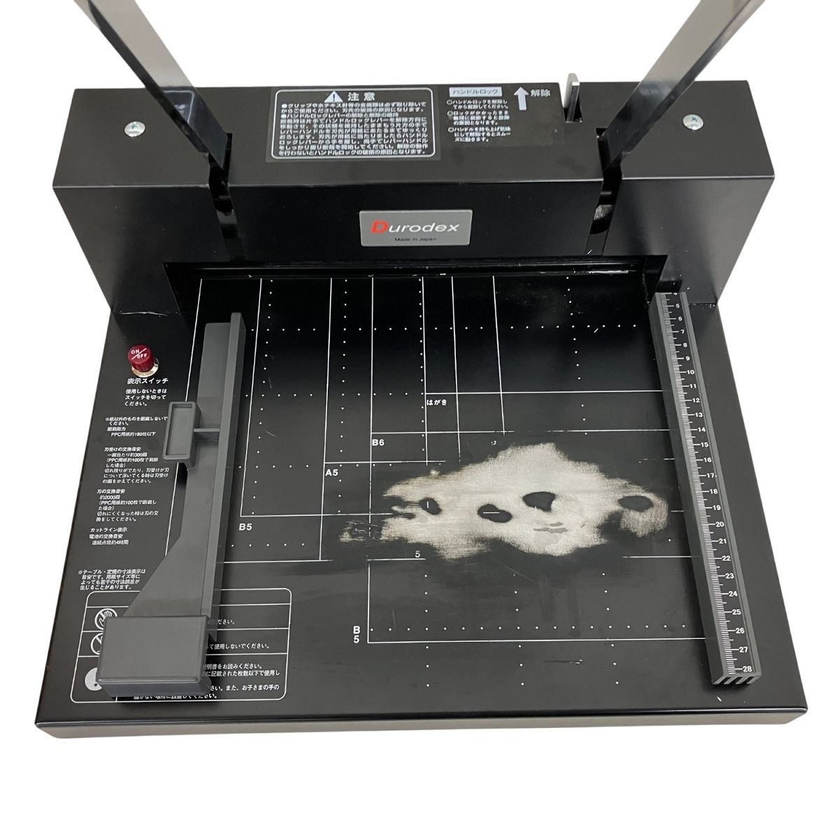Durodex 200DX スタックカッター 事務機器 裁断機 ジャンク T11107098 