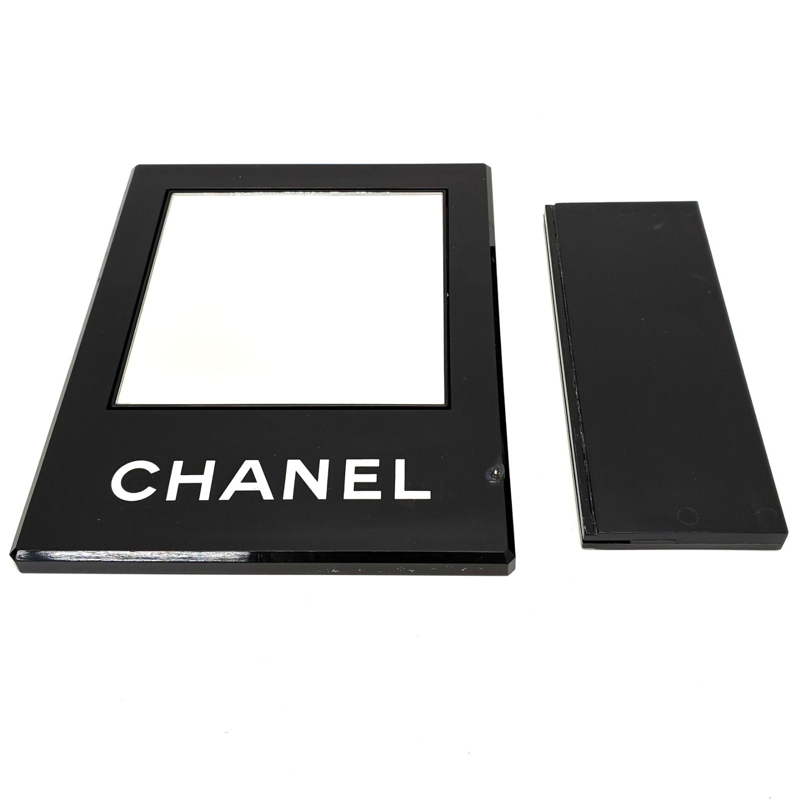 ◇CHANEL◇シャネル スタンドミラー 回転式 ブラック - メルカリ