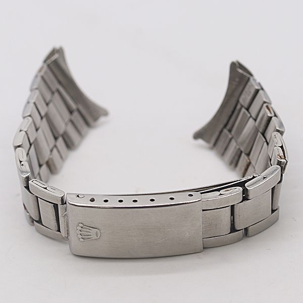 ロレックス 7835 357 純正ベルト ステンレス シルバーカラー 19mm用 