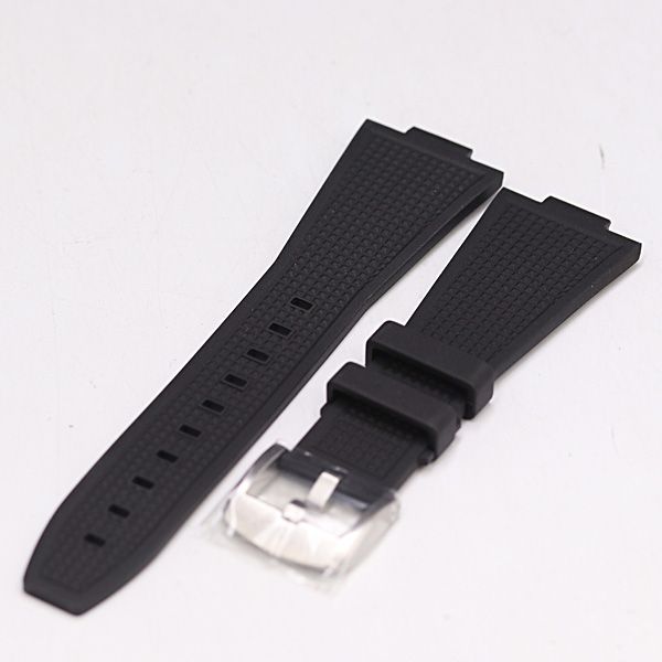 1円 美品 ティソ PRX 純正ベルト ラバー T640.65 AB QSQ ブラック 27ｍｍ用 メンズ腕時計 2000000 NSK