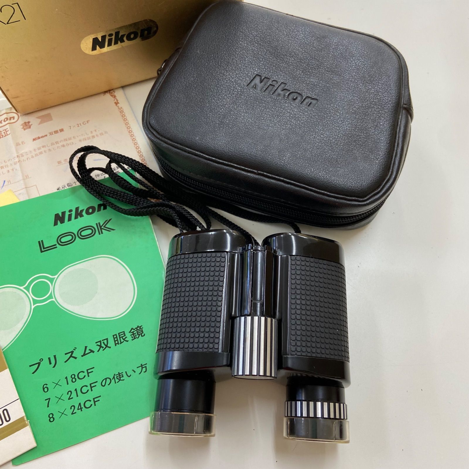 美品】Nikon ニコン LOOK BINOCULARS 7×21 双眼鏡 ヴィンテージ 
