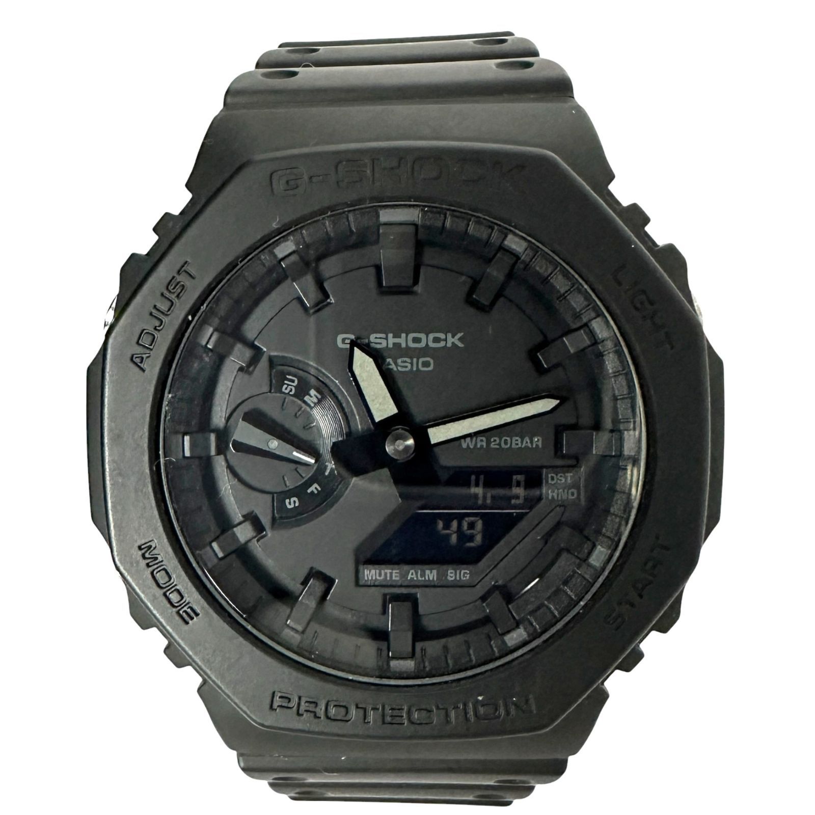 CASIO】 カシオ G-SHOCK ジーショック GA-2100-1A1JF 48mm 樹脂ケース 