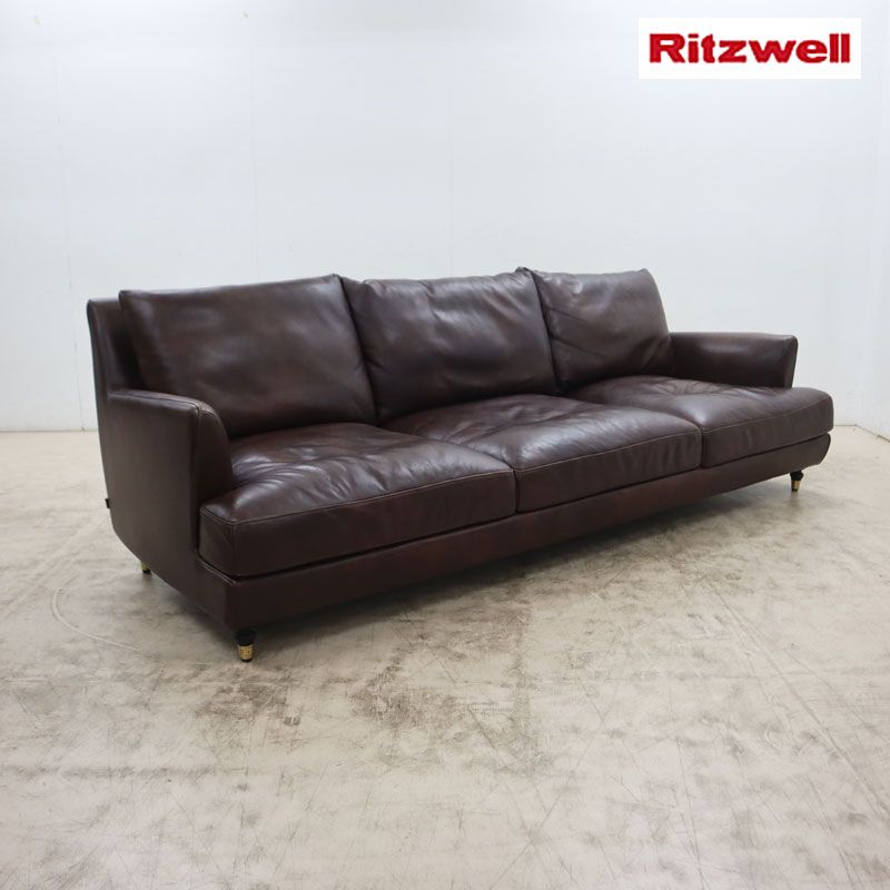 展示品 Ritzwell リッツウェル ARLES アルル 3Pソファ/3人掛けソファ