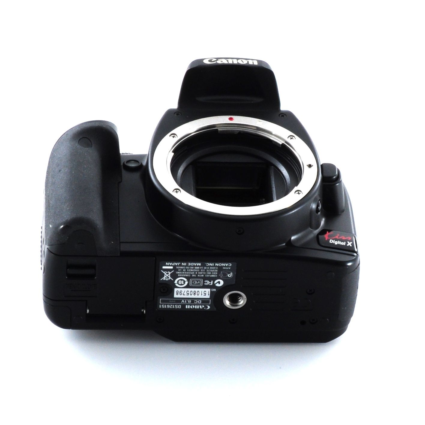 キヤノン】Canon EOS Kiss Digital X デジタル一眼レフ ＋バッテリー