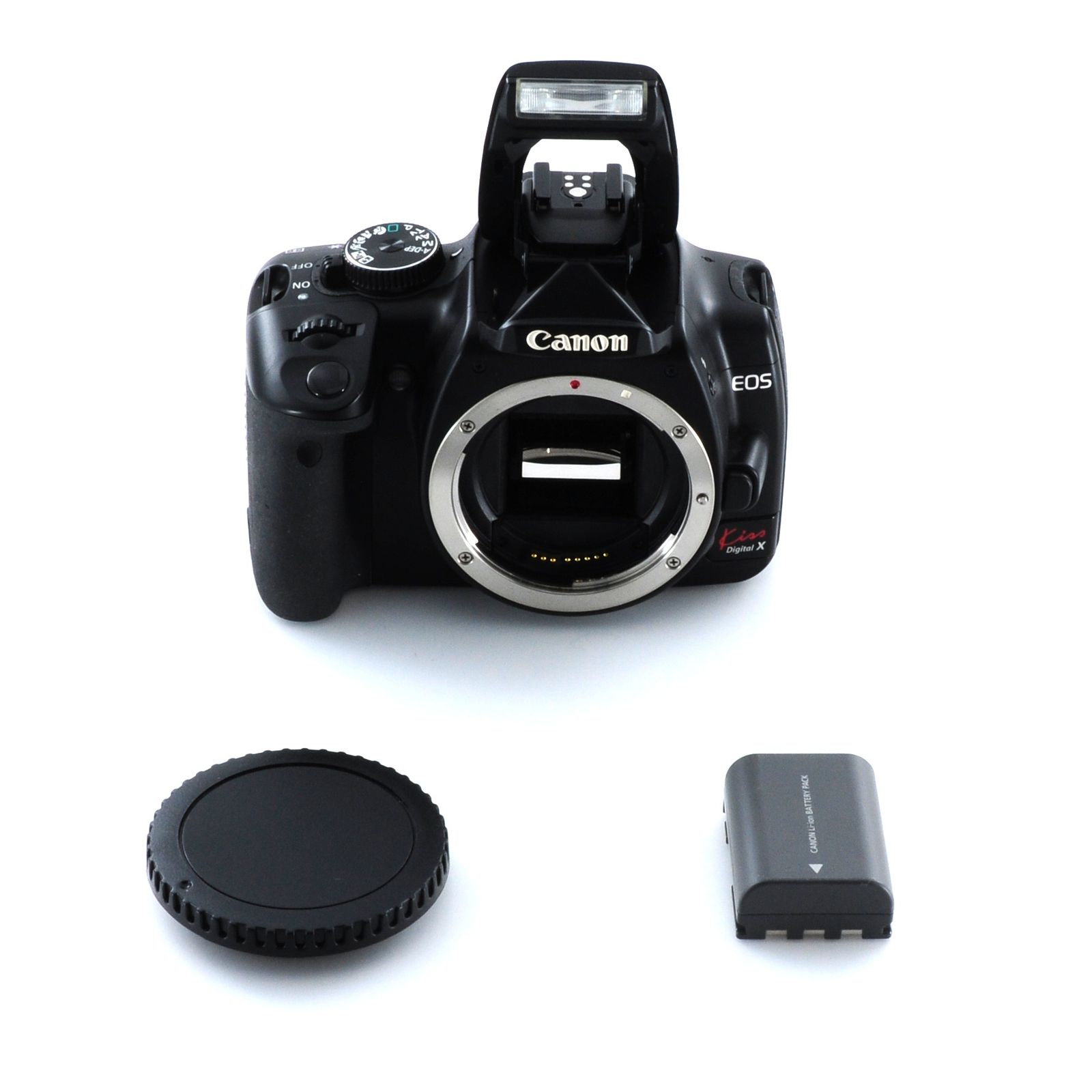 キヤノン】Canon EOS Kiss Digital X デジタル一眼レフ ＋バッテリー