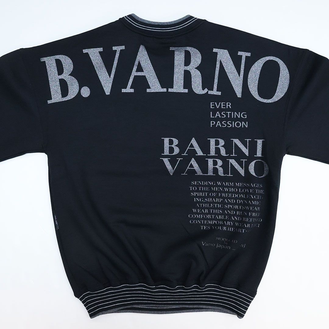 BARNI VARNO️バーニヴァーノ️パーカー️スウェット生地️ブラック 