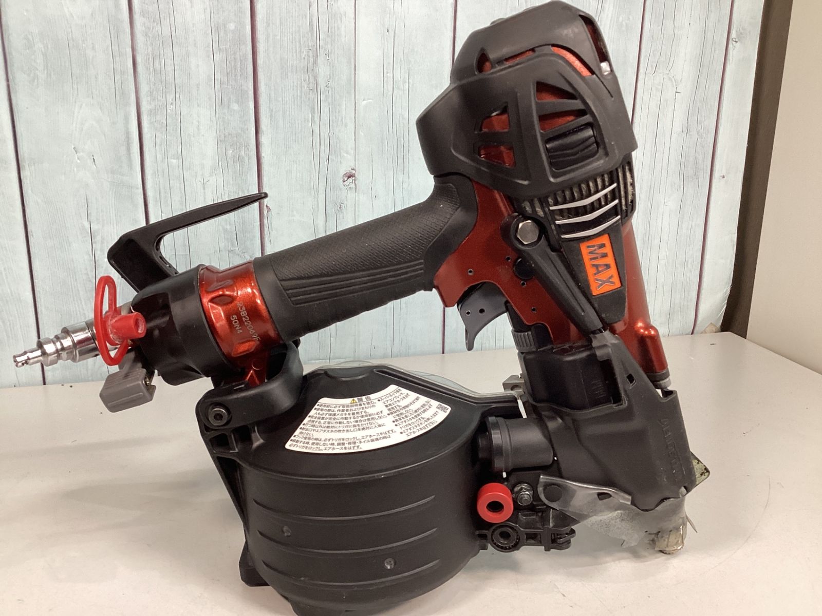 中古】☆マックス(MAX) 高圧エア釘打ち機 HN-50N4(D)-R - メルカリ