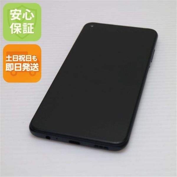 超美品 Redmi Note 9T A001XM ナイトフォールブラック 本体 即日発送 