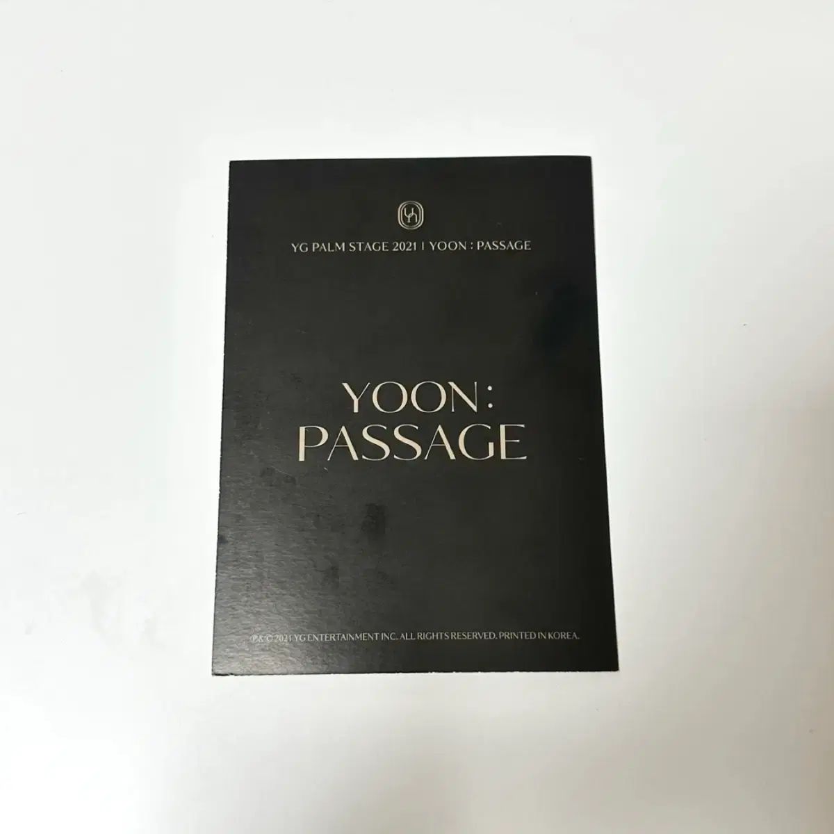 WINNER カン・スンユン(KANG SEUNGYOON) PASSAGE トレカ Kang SEUNG 