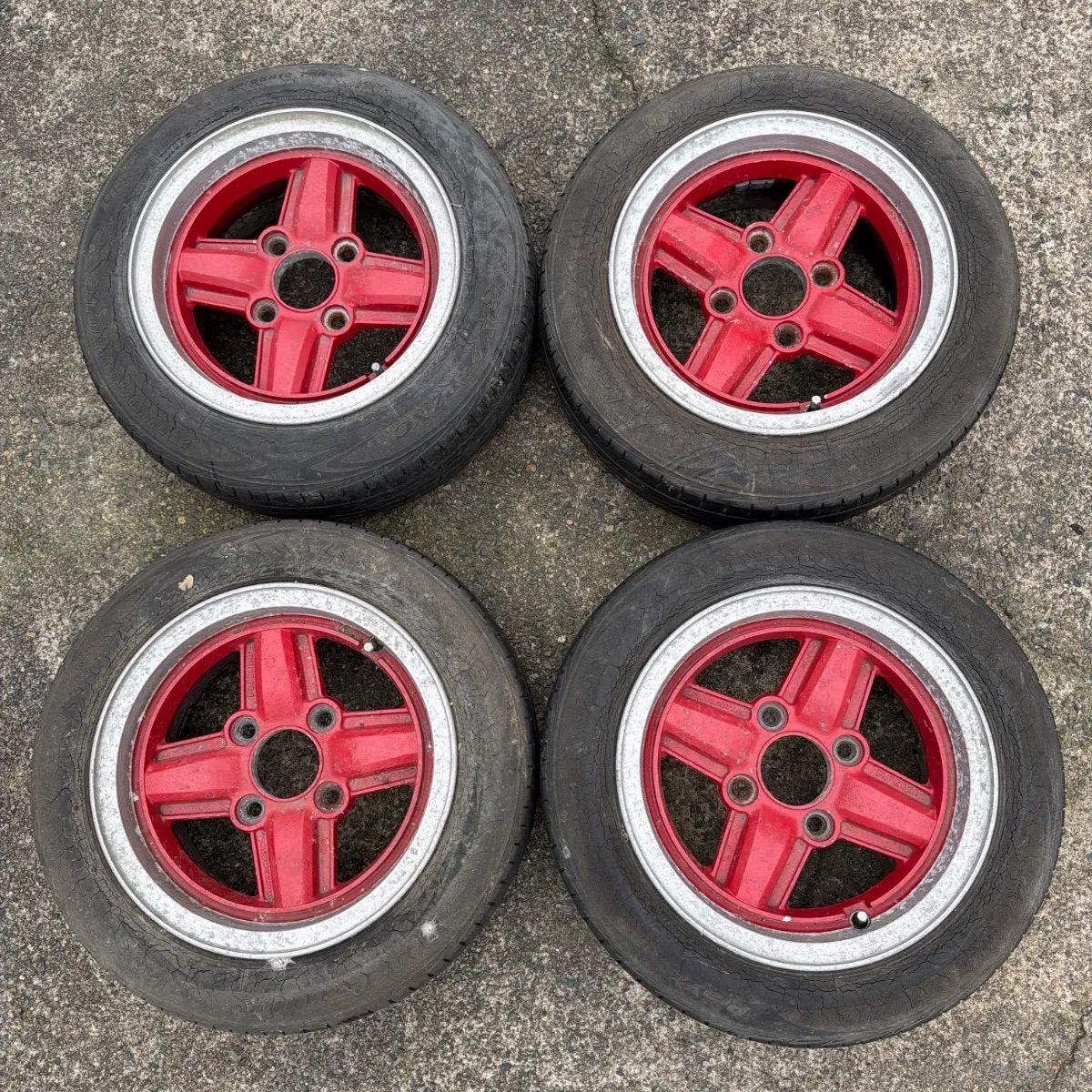 BRIDFESTONE POTENZA 13インチホイール - メルカリ