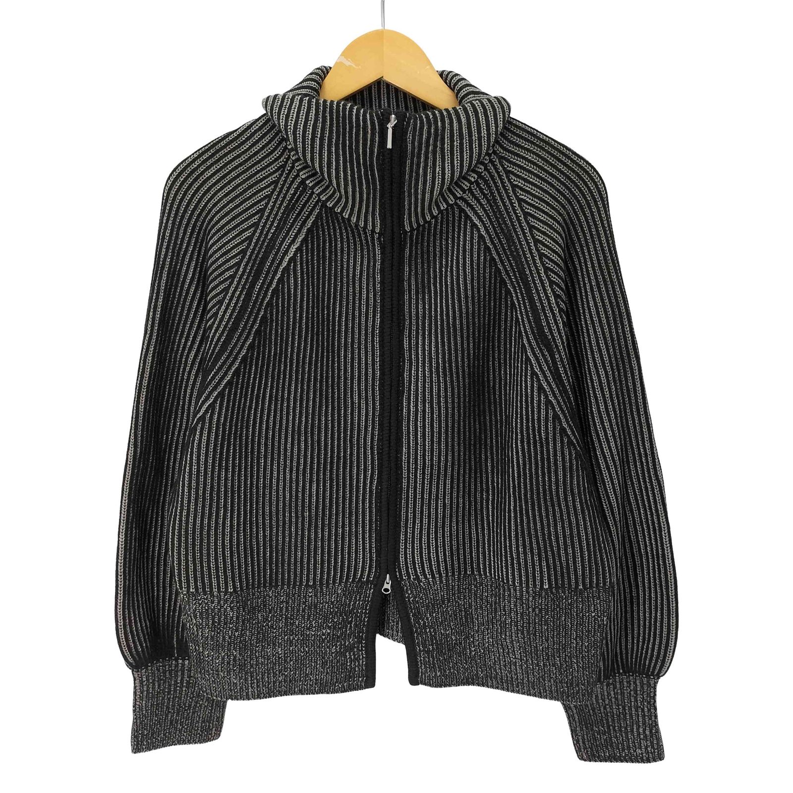 LEPSIM(レプシム) 7ゲージ配色リブZIPカーディガン レディース LEPSIM｜7ゲージ配色リブZIPカーディガン2 | Rakuten Fashion(楽天