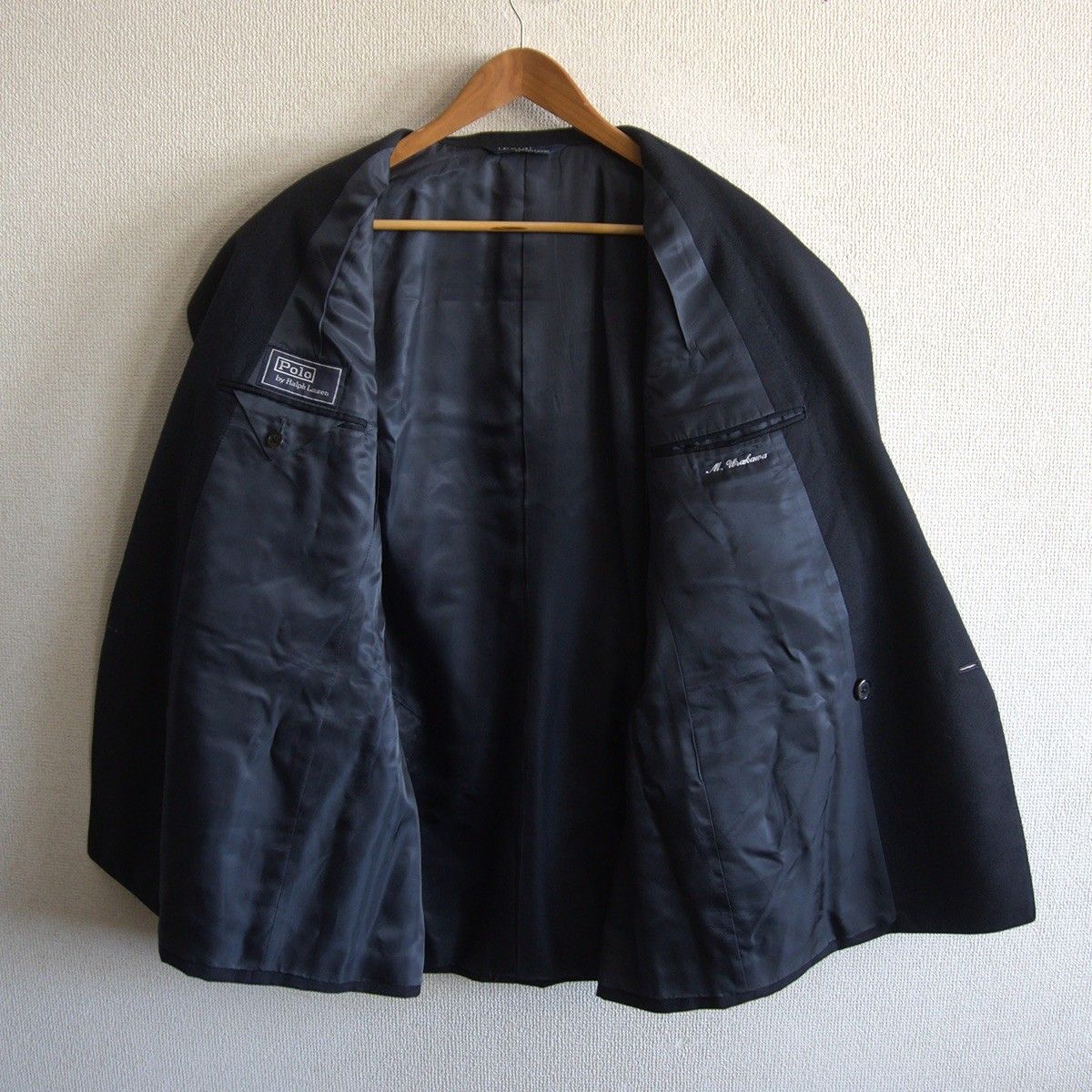 最高級品】POLO RALPH LAUREN【テーラードジャケット /紺ブレ】96A7 