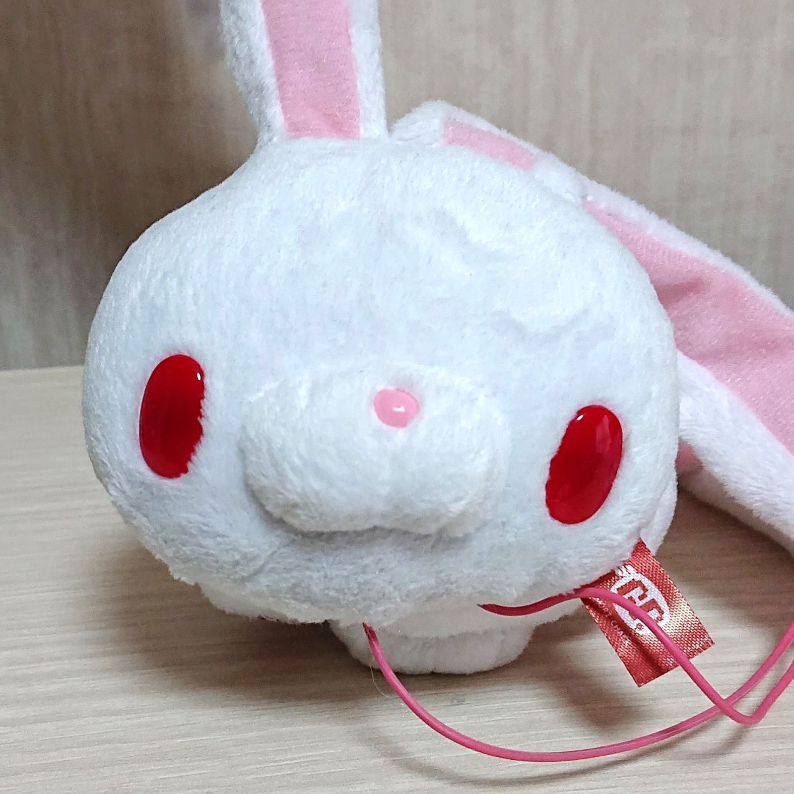 みみあてヘッドフォン型汎用うさぎ ホワイト ヘッドホン CGP-363