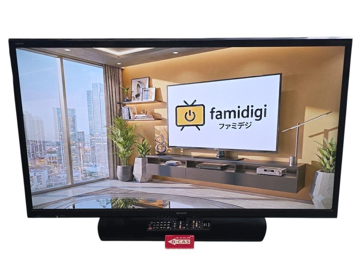 ☆状態良好☆ SHARP シャープ 40V型 フルハイビジョン液晶テレビ AQUOS 