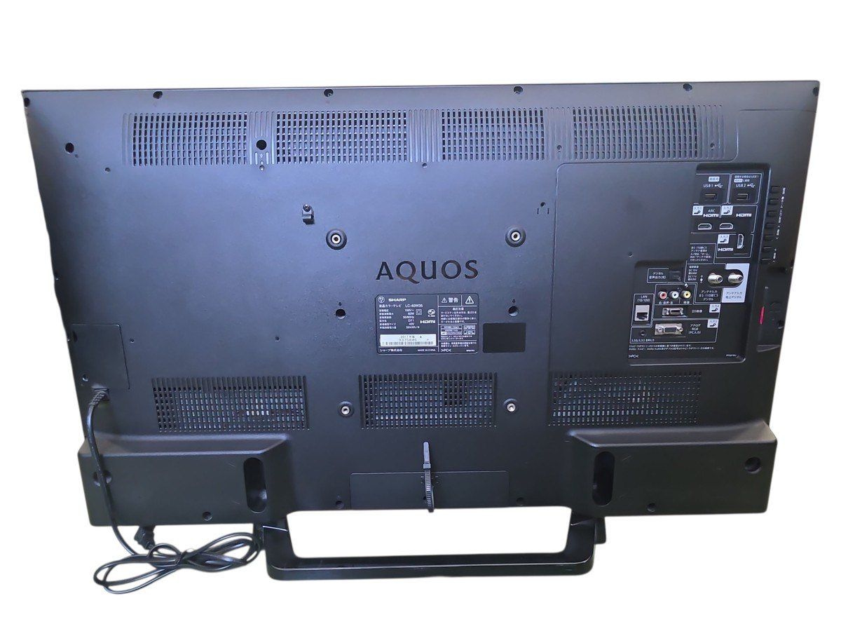 LC-40W35 AQUOS テレビ　ファミリー用　黒 Amazon | シャープ フルハイビジョン液晶テレビ アクオス 40型ブラック