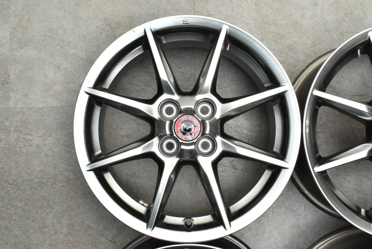 専用センターキャップ付属】マツダ ND ロードスター 純正 16in 6.5J + 