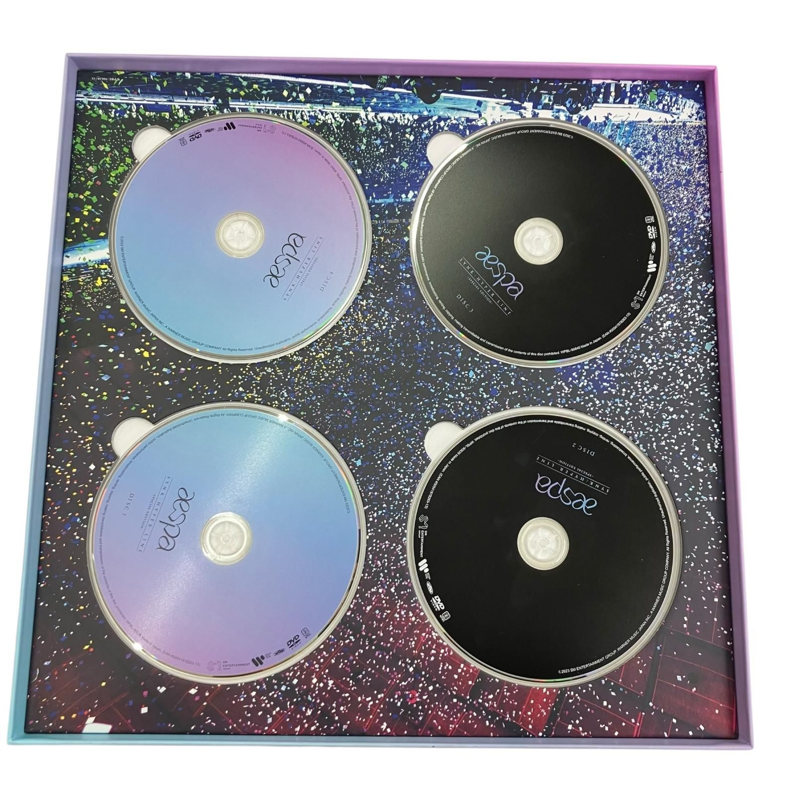 186000 現状品 aespa LIVE tour 2023 SYNK HYPER LINE SPECIAL EDITION 