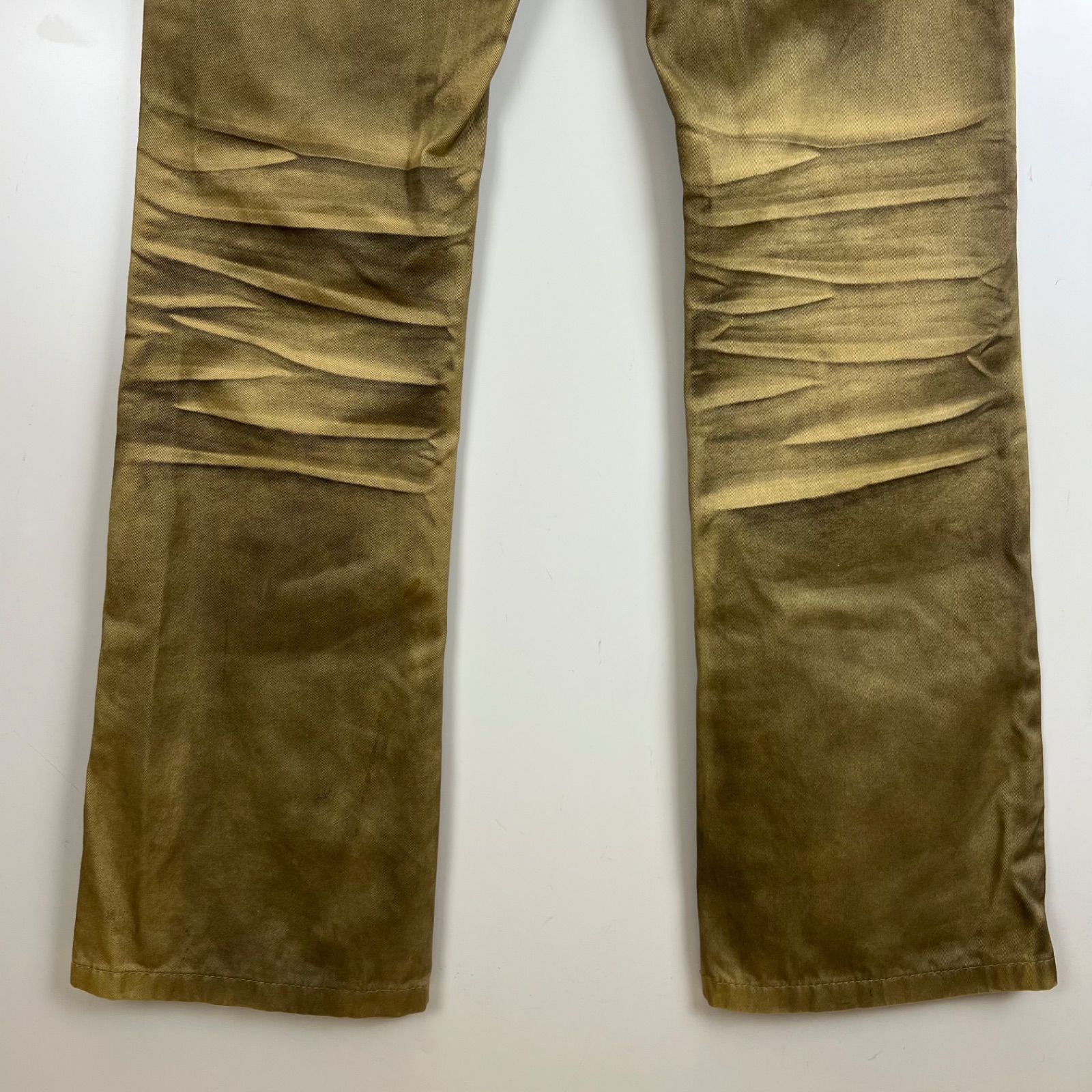 roshell y2k style grunge flare pants S ロシェル グランジ フレア 