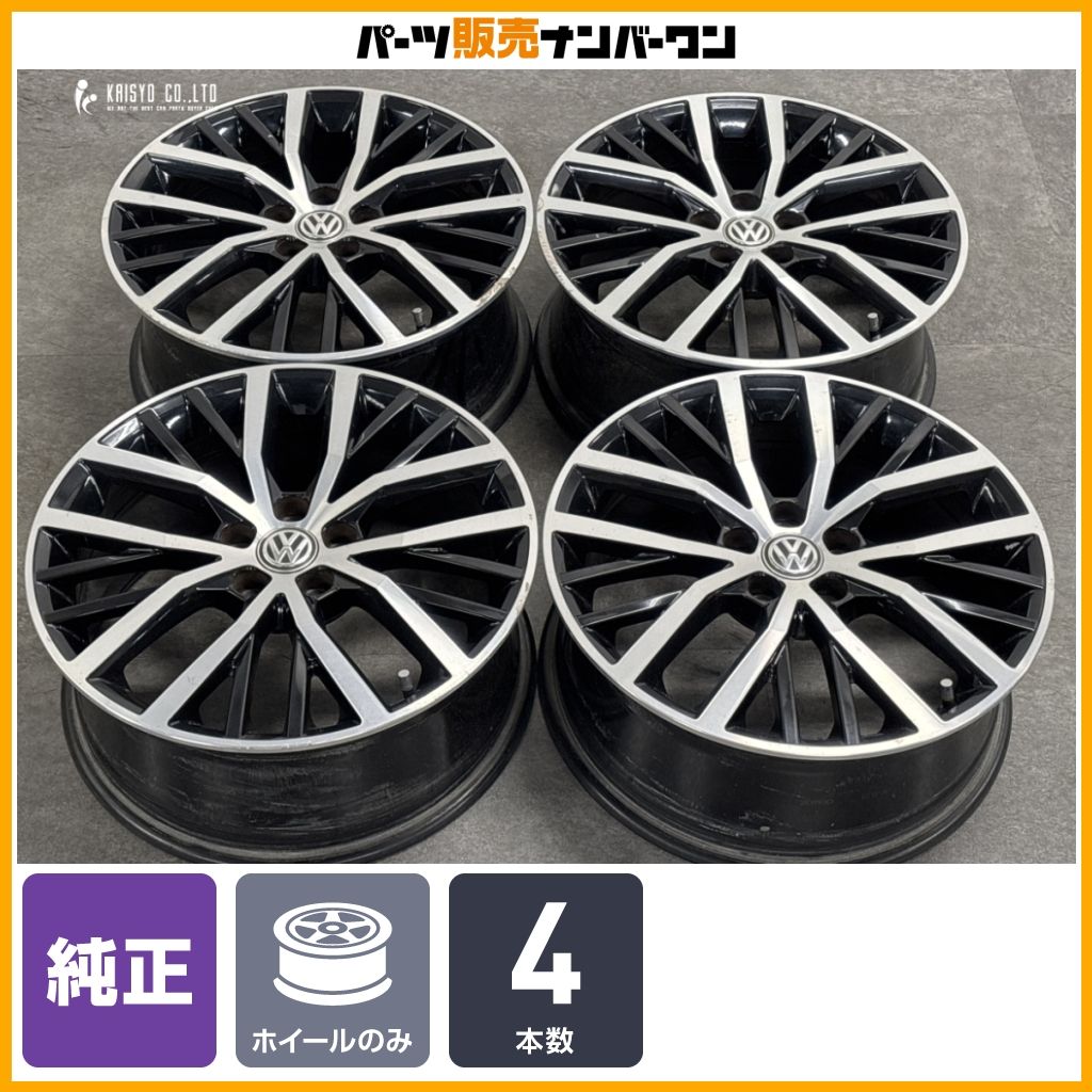 程度良好品】フォルクスワーゲン ポロ GTI 純正 17in 7J +46 PCD100 4 
