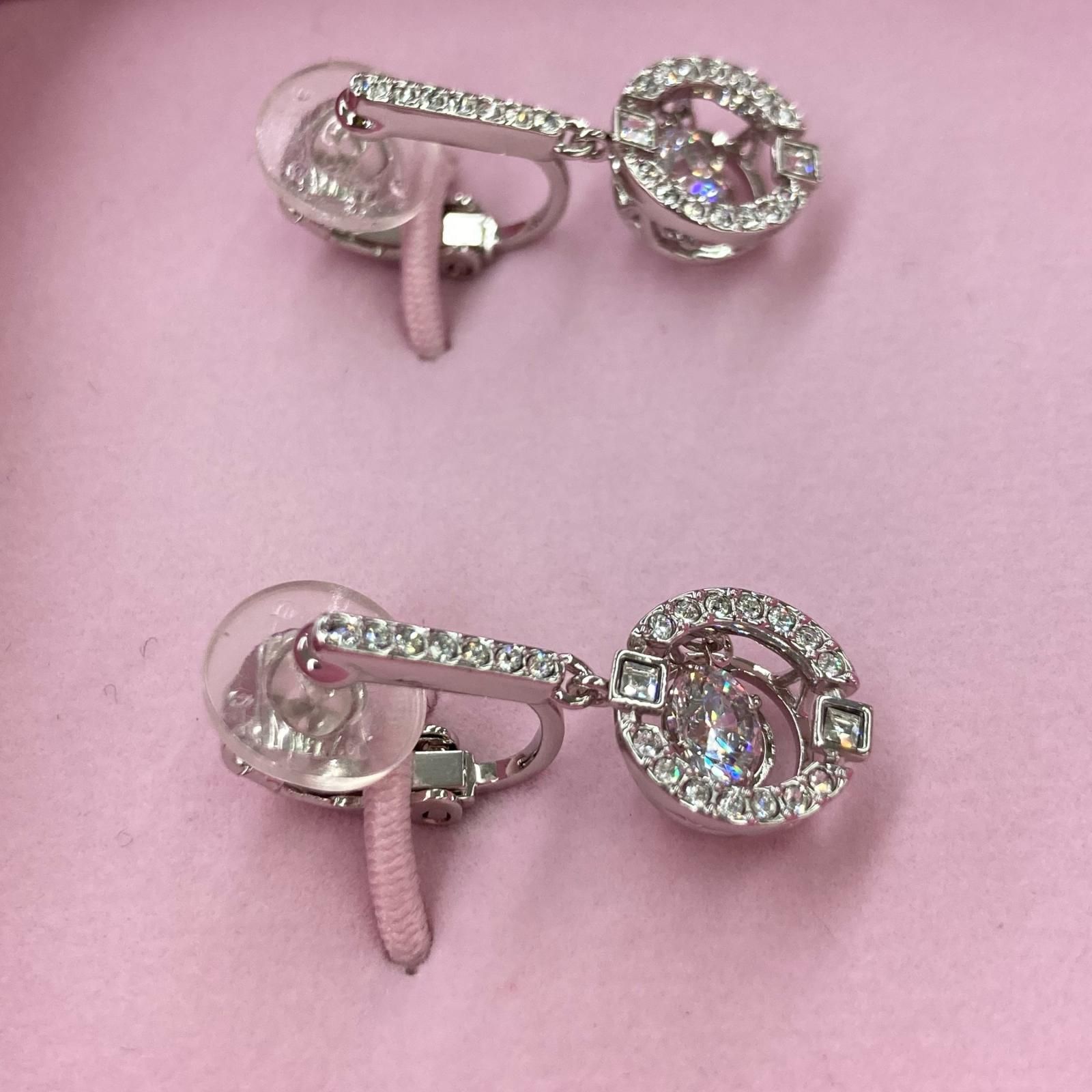186001 現状品 SWAROVSKI スワロフスキー SparklingDance クリップ