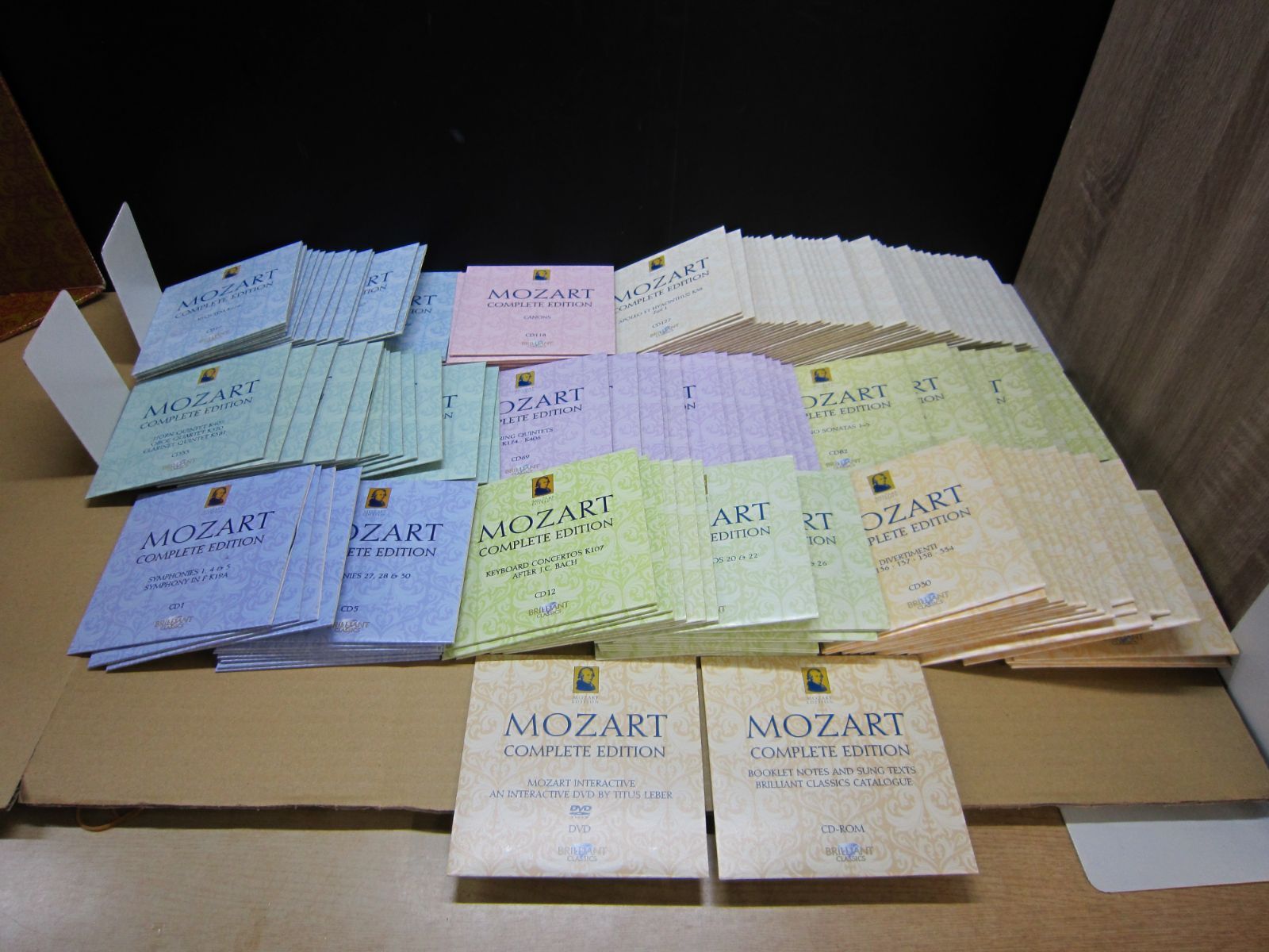 CD】モーツァルト MOZART - COMPLETE EDITION ( 170CD + DVD + CD-ROM