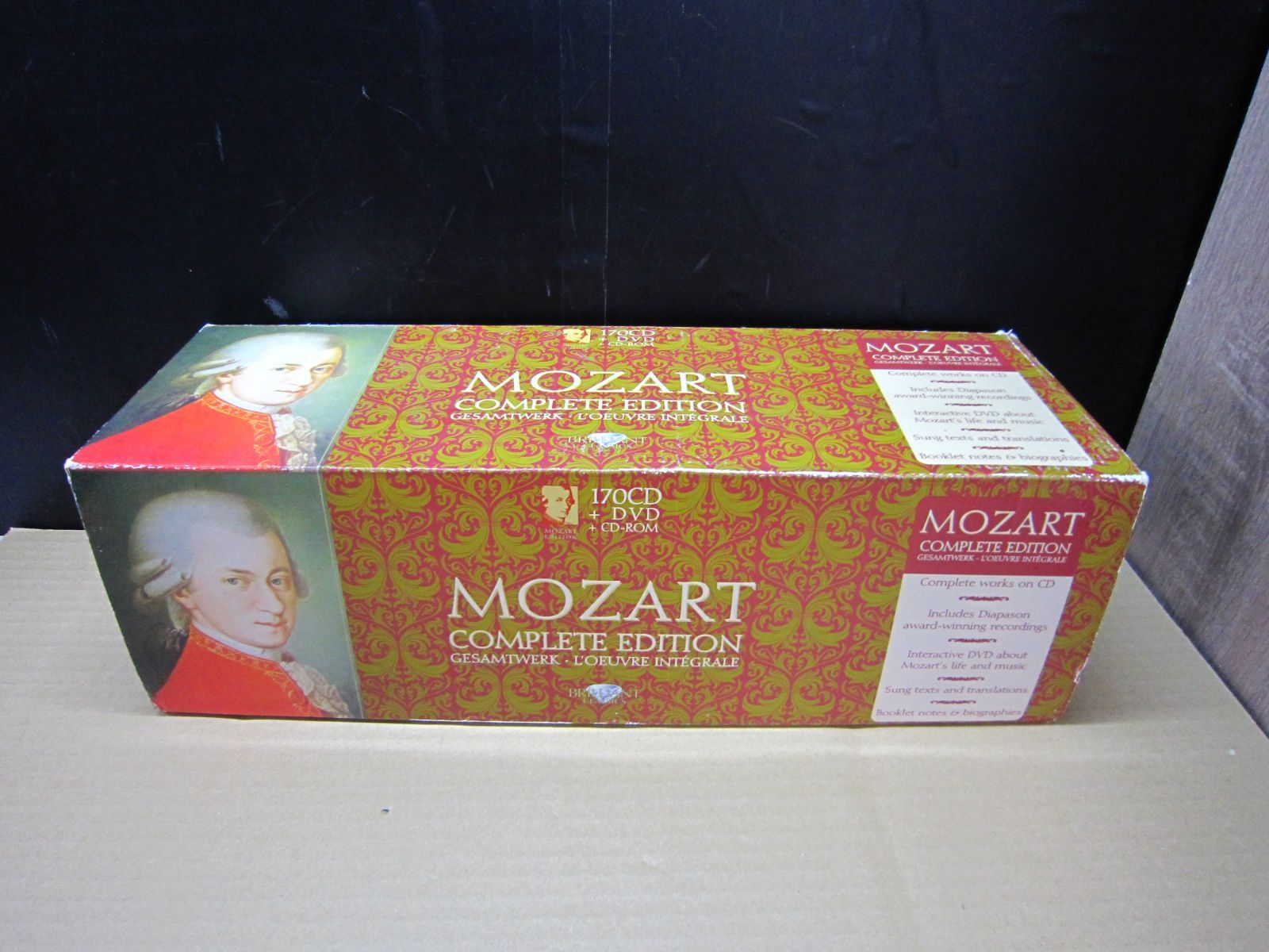 CD】モーツァルト MOZART - COMPLETE EDITION ( 170CD + DVD + CD-ROM