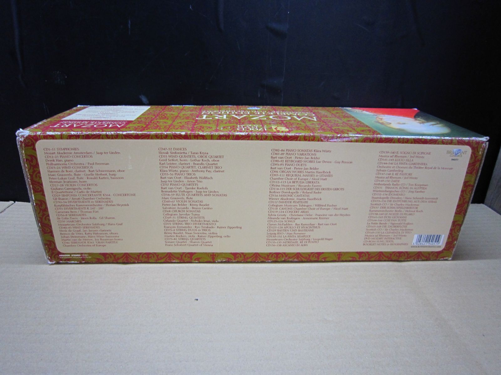 CD】モーツァルト MOZART - COMPLETE EDITION ( 170CD + DVD + CD-ROM