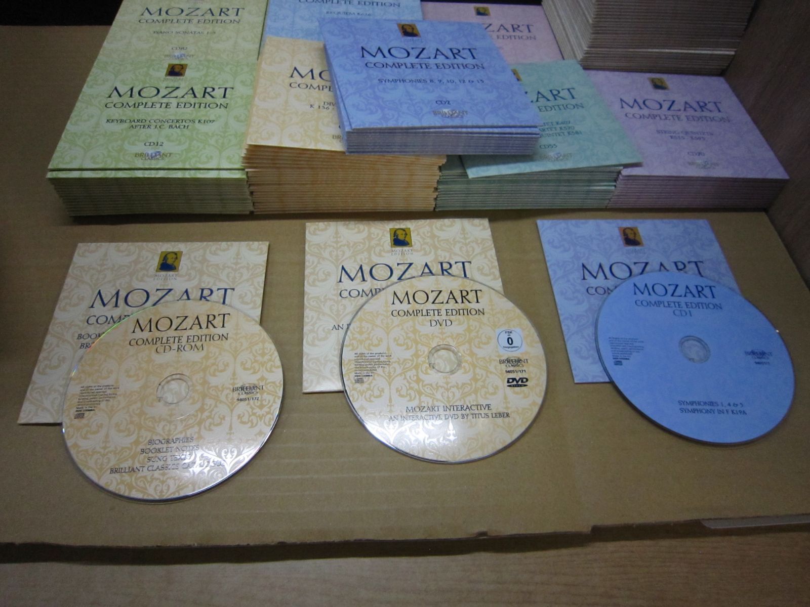 CD】モーツァルト MOZART - COMPLETE EDITION ( 170CD + DVD + CD-ROM