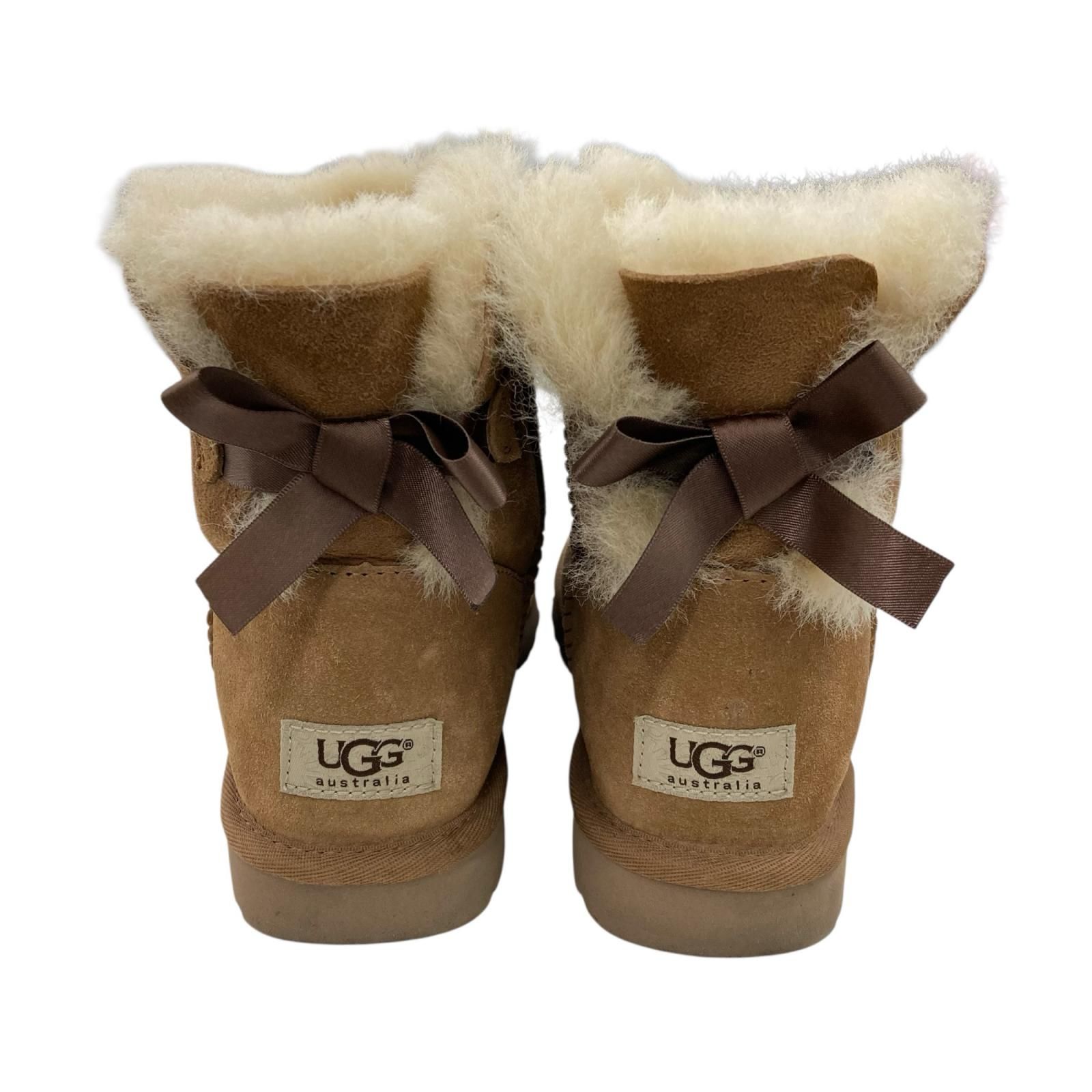 186001 現状品 UGG アグ W MINI BAILEY BOW ミニ ベイリー ボウ 