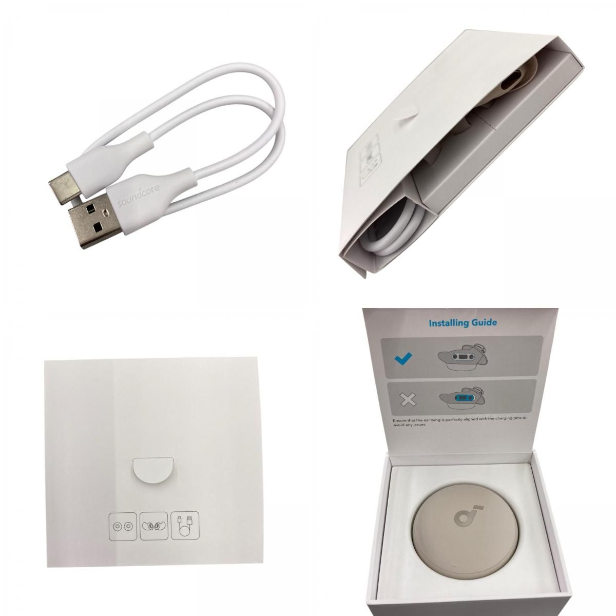 186000 ジャンク品 ANKER soundcore イヤホン Bluetooth ベージュ