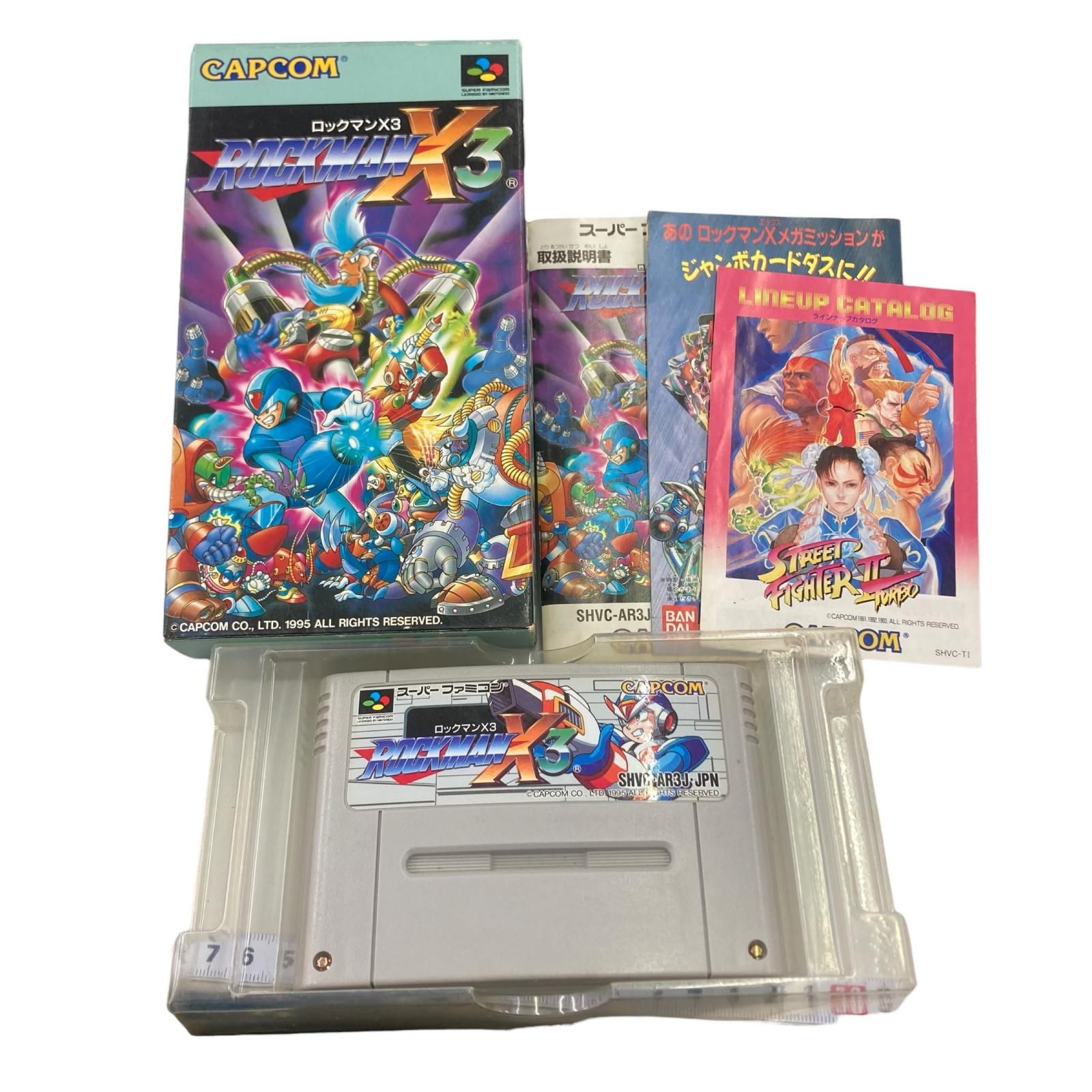 186002 動作未確認 Nintendo 任天堂 ニンテンドウ ロックマンX3 CAPCOM 