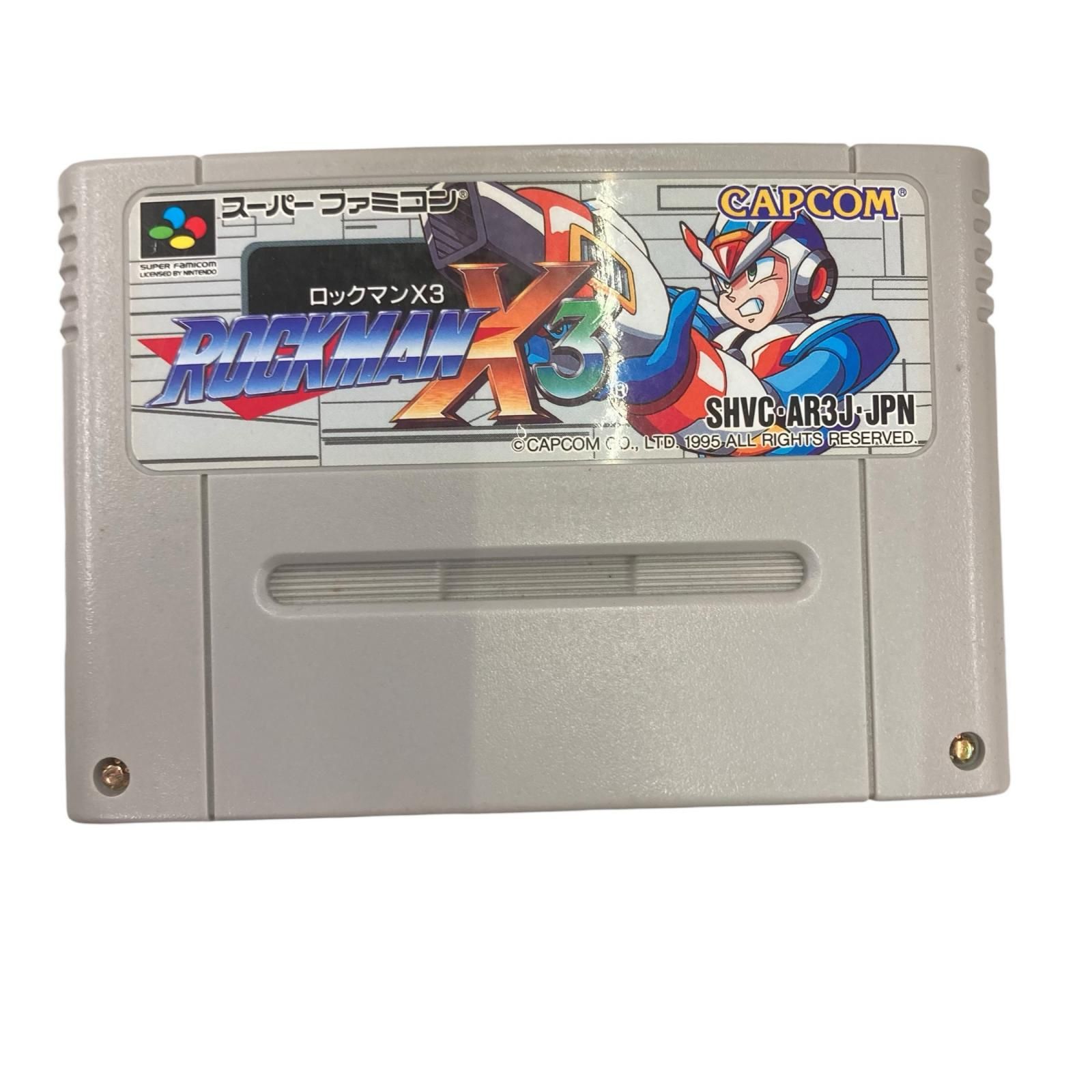 186002 動作未確認 Nintendo 任天堂 ニンテンドウ ロックマンX3 CAPCOM 