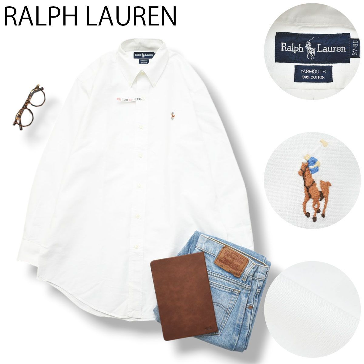 90s ヴィンテージ ラルフローレン RALPH LAUREN ヤーマス YARMOUTH 