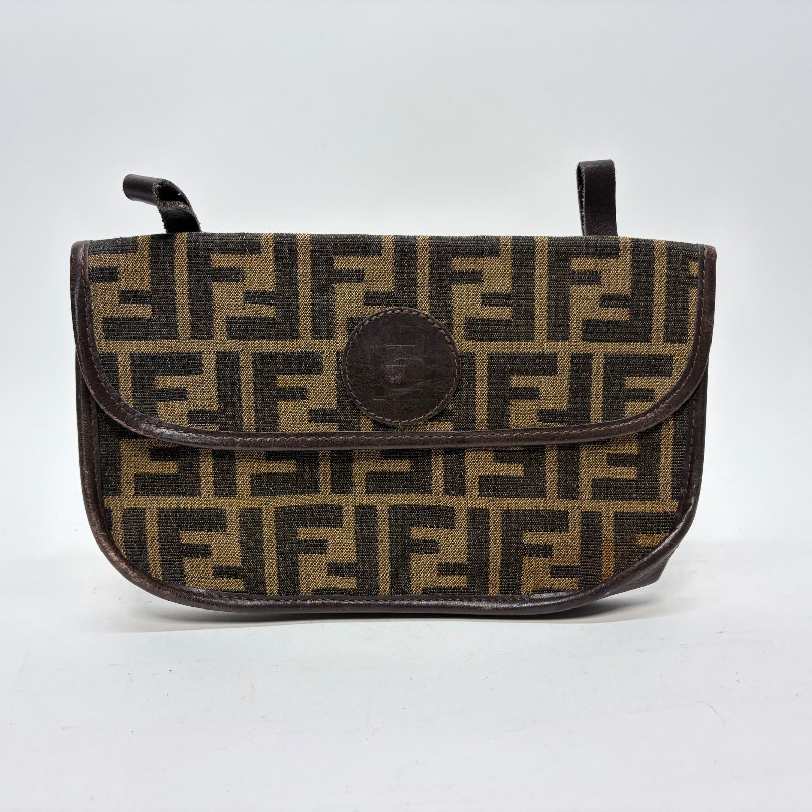 FENDI フェンディ ズッカ ポーチ FENDI フェンディ ヴィンテージ