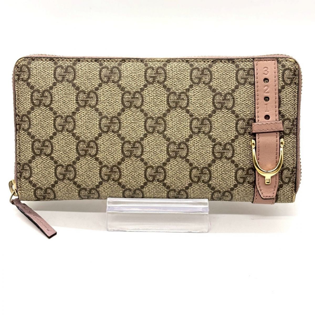 静かに主張する伝統】 GUCCI ラウンドファスナー 長財布 GGスプリーム 