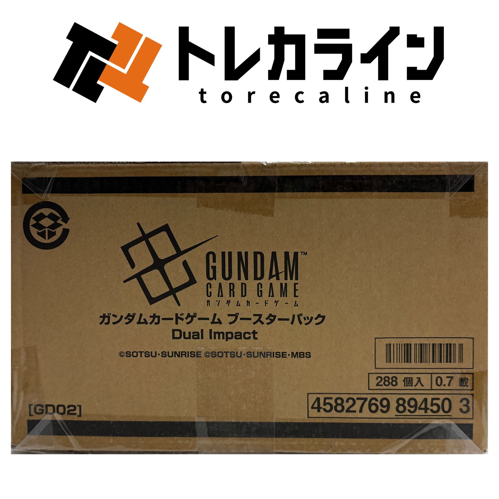 ガンダムカードゲーム Dual Impact 1カートン(12BOX) 未開封 ガンダムカードゲーム ブースターパック Dual Impact 未開封カートン