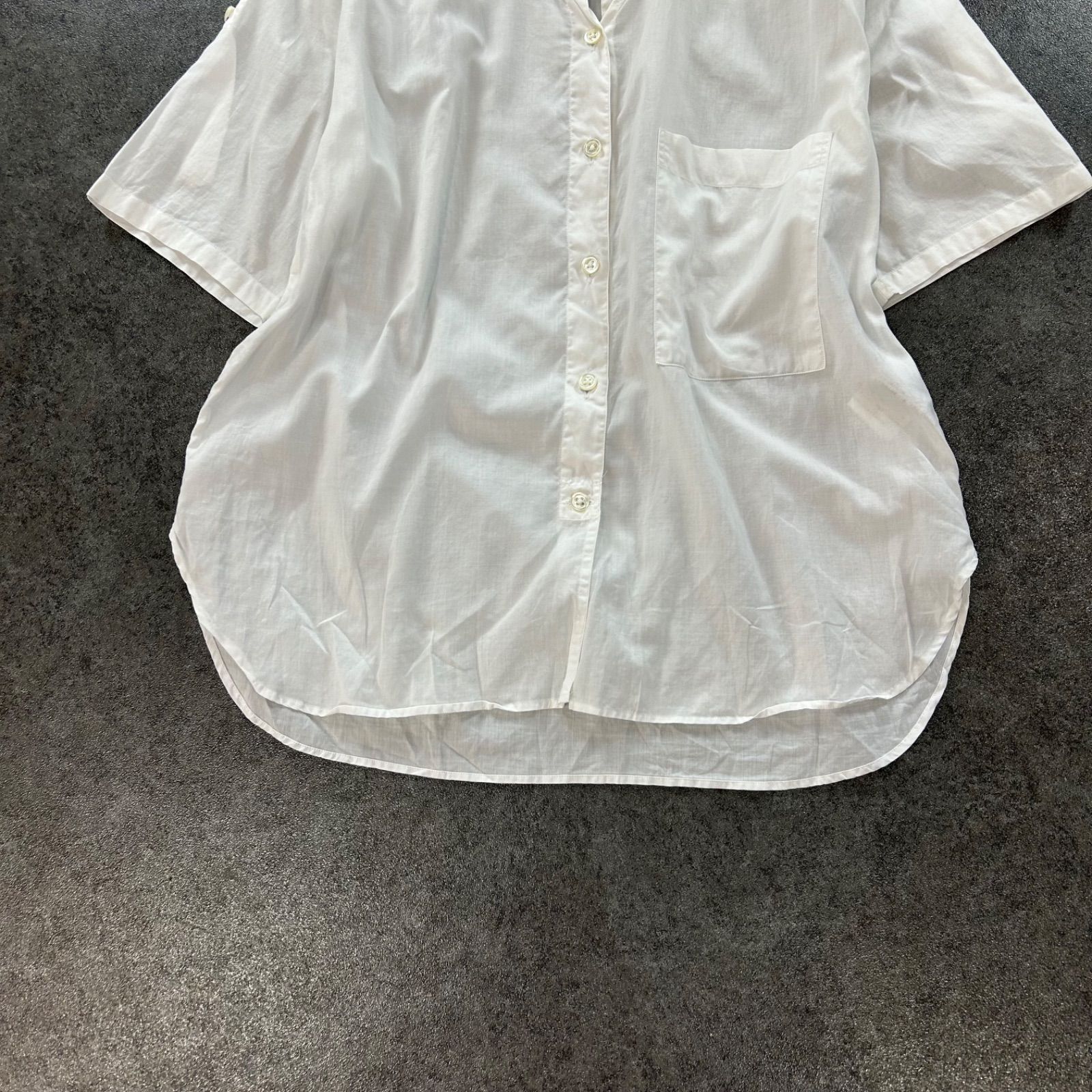 日本製 MHL. MARGARET HOWELL マーガレットハウエル 半袖 スキッパー 