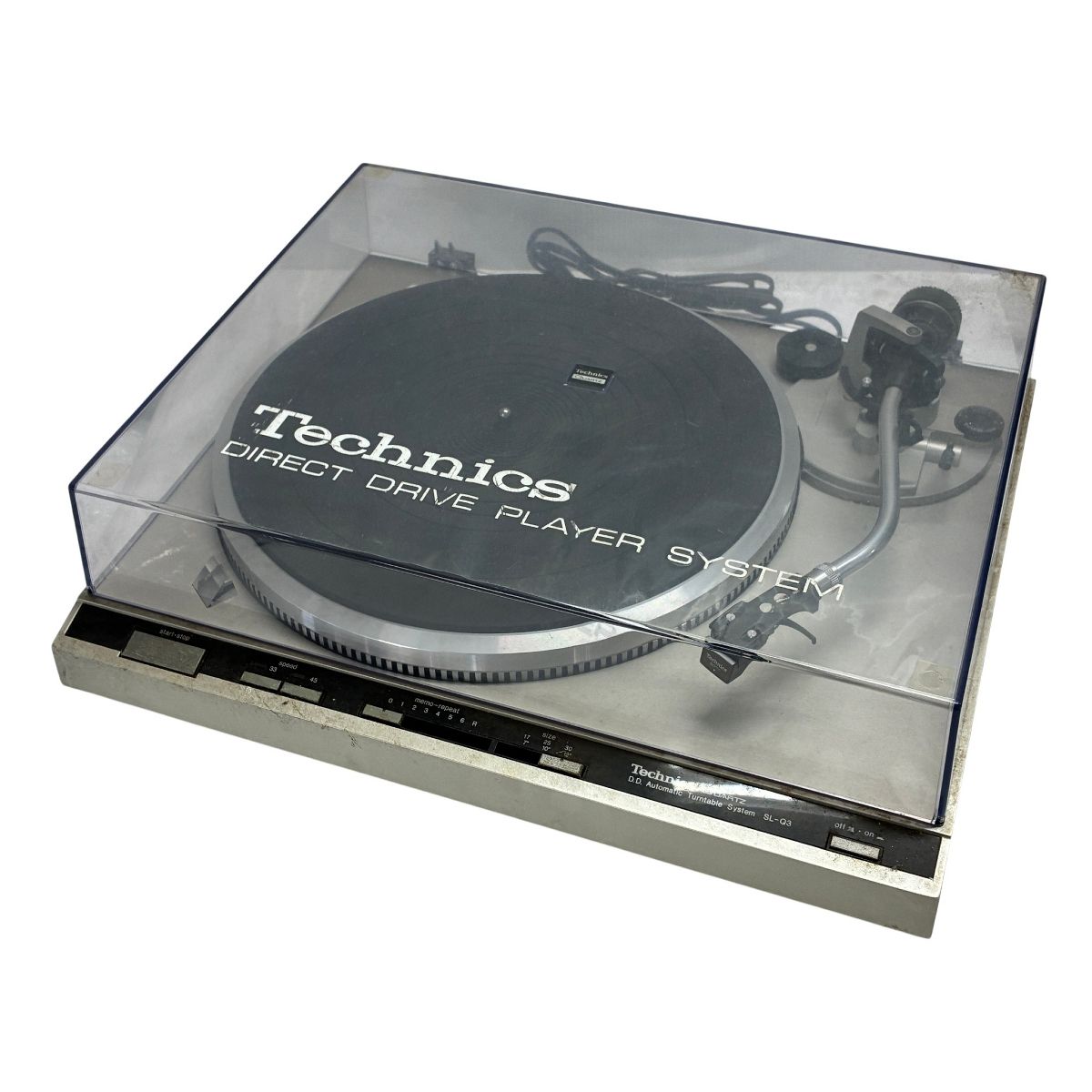 Technics SL-Q3 207C カードリッジ付き レコードプレーヤー テクニクス 