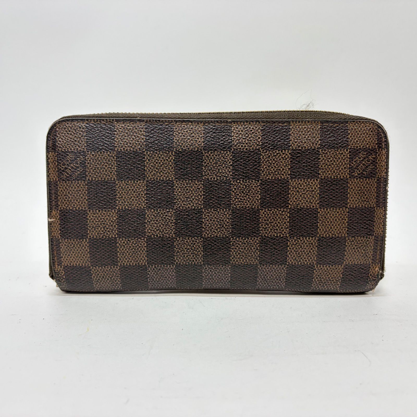 3962 LOUIS VUITTON ルイヴィトン 長財布 ダミエ ラウンドファスナー 