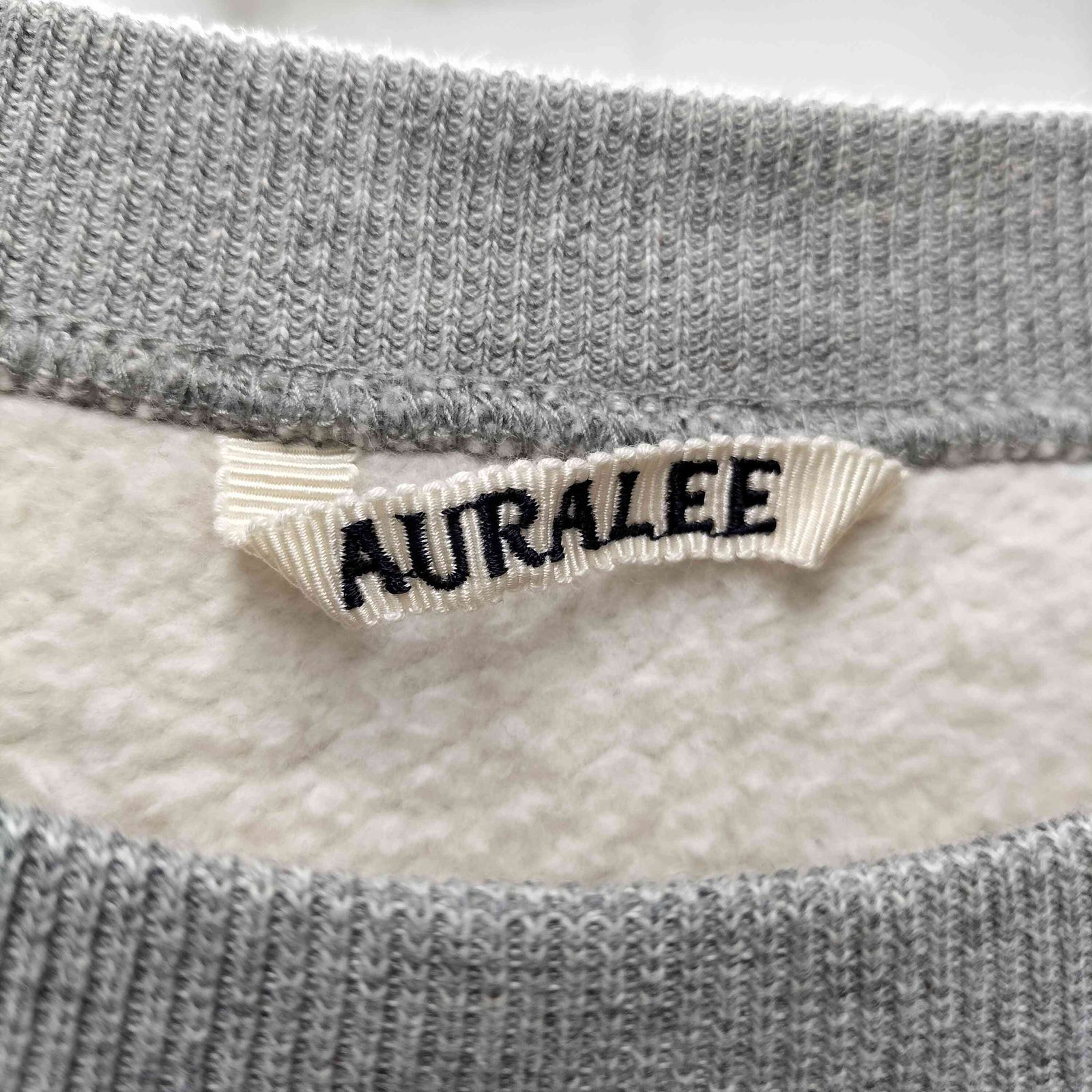 オーラリー AURALEE 25AW SMOOTH SOFT BD SWEAT P/O スムーズ ソフト 