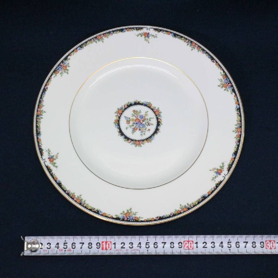 5枚セット】 WEDGWOOD 廃盤 OSBORNE プレート 3種5枚セット 黒壺印