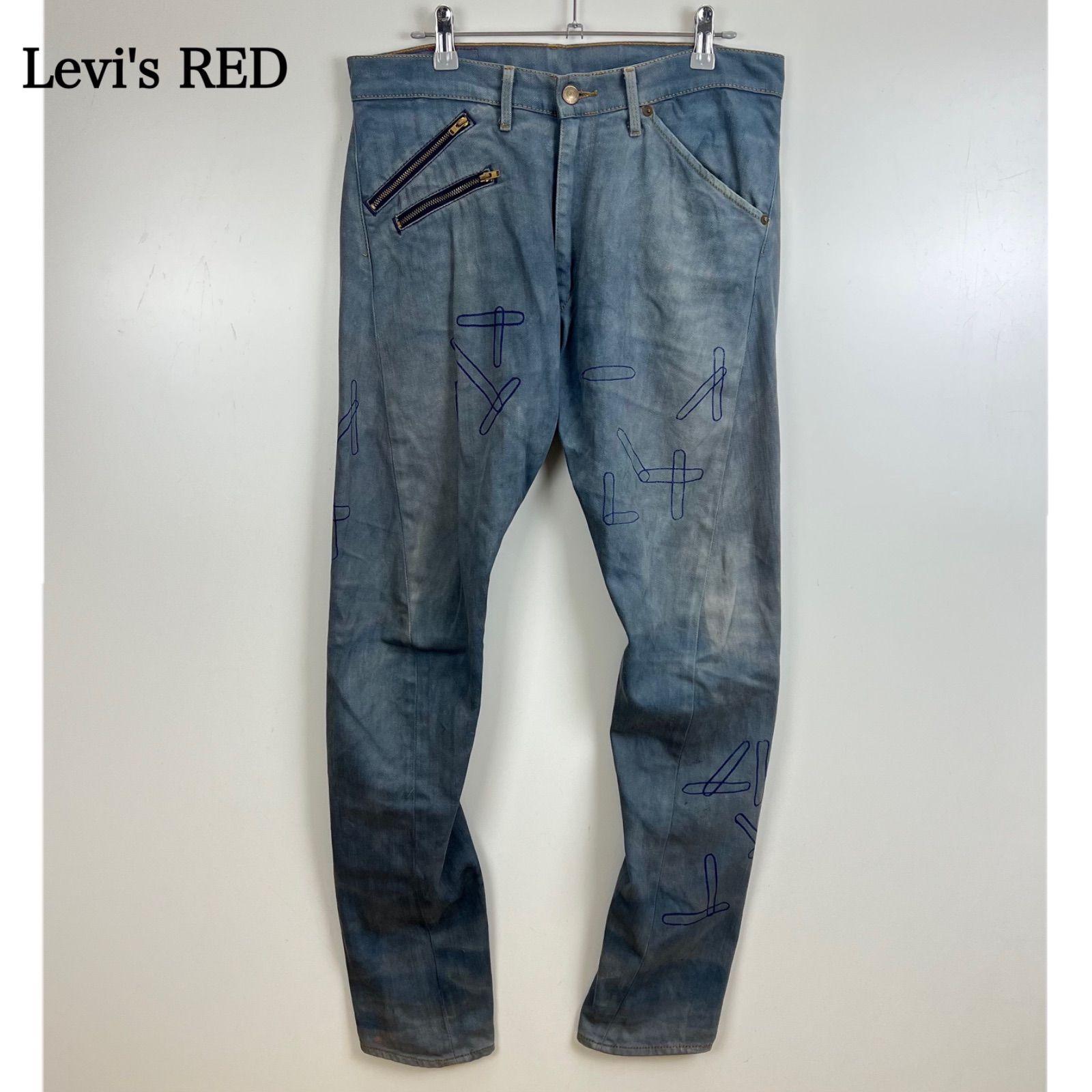 Levi's RED 2001ss Passive Aggressive super skinny denim pants w30